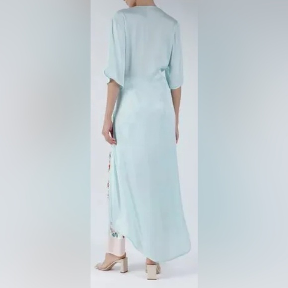 My Beachy Side Magnolia Satin Caftan - NWT - OS - Picture 2 of 13